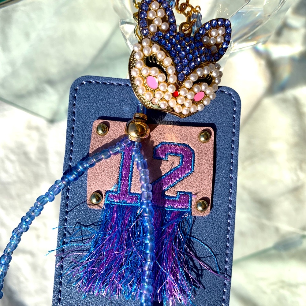 Lovely Fox Keychain/Card Holder (NEW)